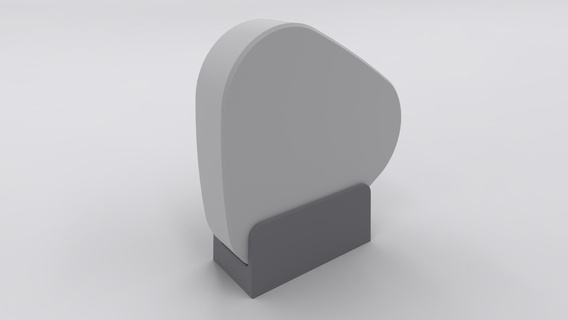 freebox delta server support vertical position Accessories 3d print model - Mito3D