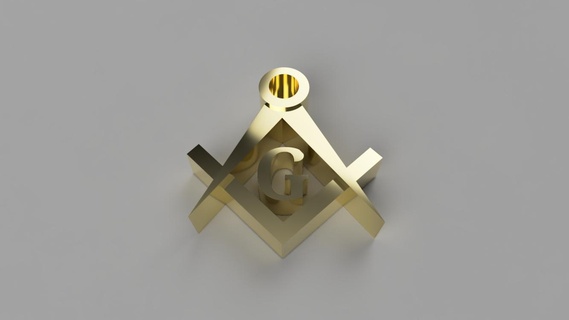 freemason blue lodge compass square Sculptures & Cultural Relics 3d print model - Mito3D