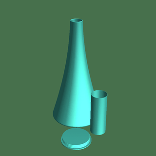 french-horn mute Others 3d print model - Mito3D