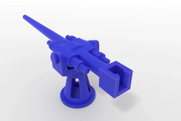 français naval armes feu canon 65 mm modèle 1891 3d modèles télécharger créalité nuage 3d print model - Mito3D