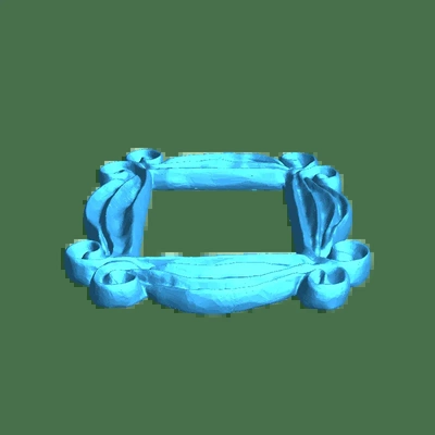 friends peep hole fram 3d models download creality cloud 3d print model - Mito3D