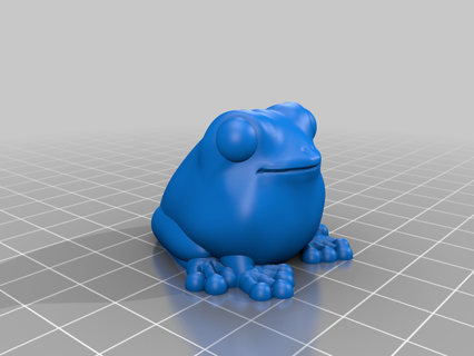 frigg grenouille 3d print model - Mito3D
