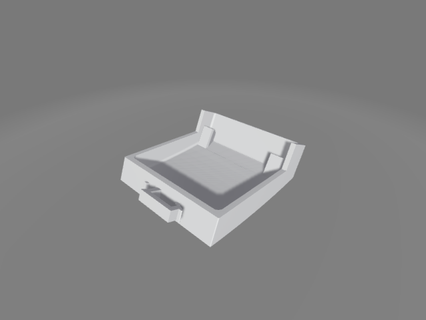 Frigidaire Gefrierschrank Regal 3d print model - Mito3D