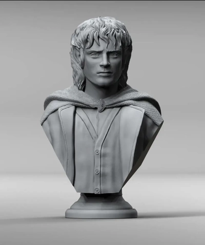 frodo 3d modelos baixar crialidade nuvem 3d print model - Mito3D