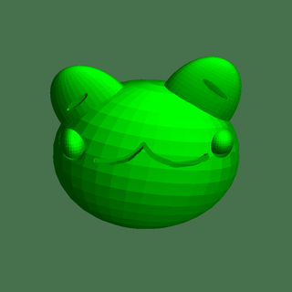 rana animales 3d print model - Mito3D