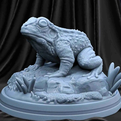 kurbağa 3d modeller indir creality bulut 3d print model - Mito3D