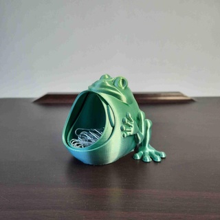 frog keeps jewelry support Reptilian 3d print model - Mito3D