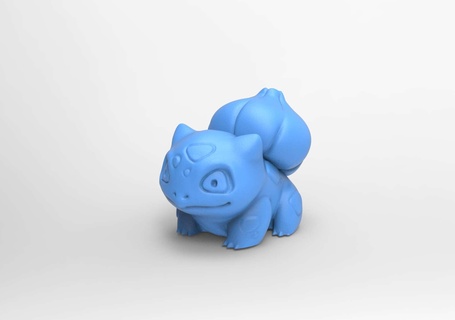 grenouille graine fictif personnages 3d print model - Mito3D
