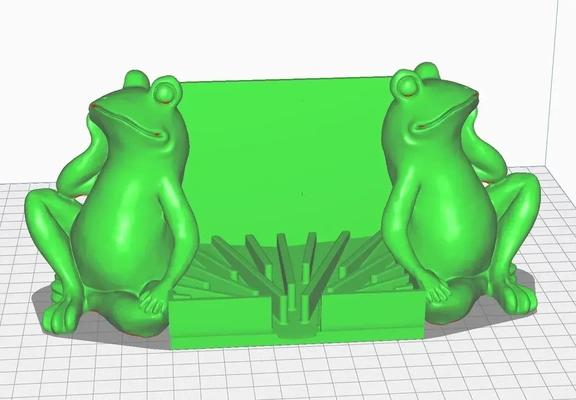 kurbağa sabun tabak 3d modeller indir creality bulut 3d print model - Mito3D