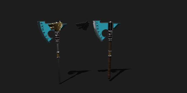 frost axe Others 3d print model - Mito3D