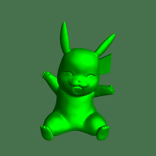 fuckachu Characters 3d print model - Mito3D