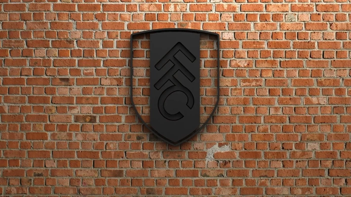 fulham fc logotipo 3d modelos baixar crialidade nuvem 3d print model - Mito3D