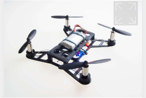completamente 3d stampato mini drone modelli scarica creality nube aeromobili 3d print model - Mito3D