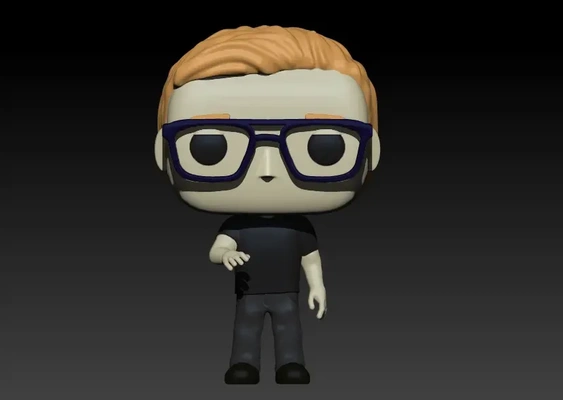 funko andy - depeche mode 3d models download creality cloud 3d print model - Mito3D