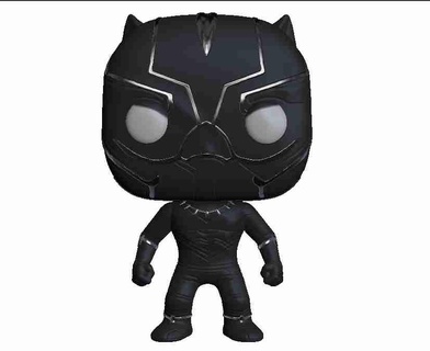 funko black panther 3d models download creality cloud Fictional Characters 3d print model - Mito3D