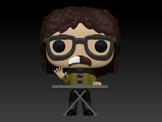 funko charly garcia 3d modèles télécharger créalité nuage 3d print model - Mito3D