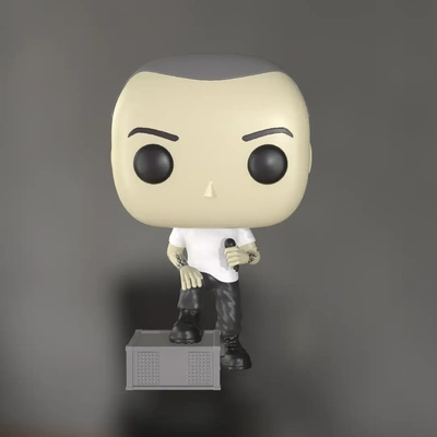 funko chester linkedin park 3d modelle download realität wolke 3d print model - Mito3D