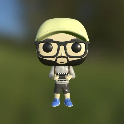 funko cine 3d modelos descargar crealidad nube 3d print model - Mito3D