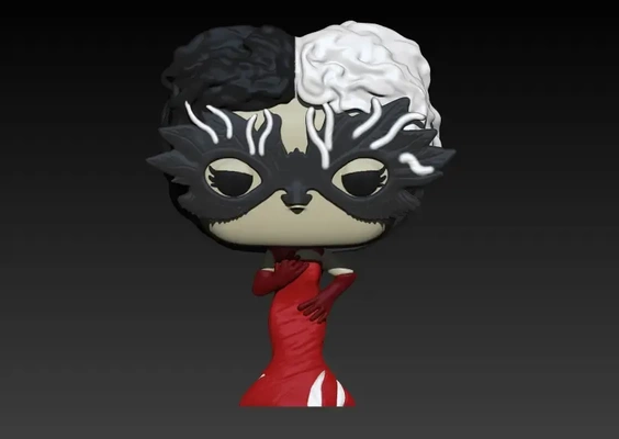 funko cruella 3d modèles télécharger créalité nuage 3d print model - Mito3D