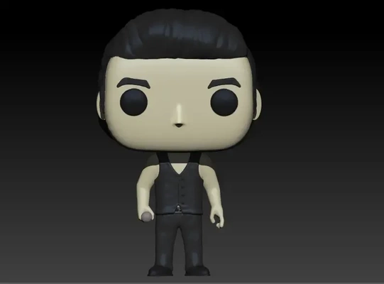 funko dave gahan 3d modeller indir creality bulut 3d print model - Mito3D