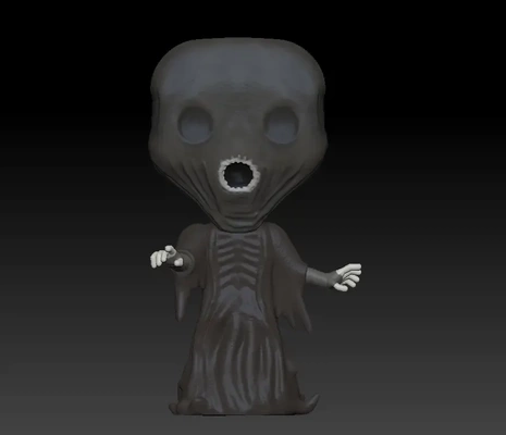 funko dementor 3d modelos descargar crealidad nube 3d print model - Mito3D