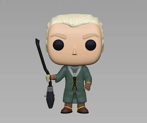 funko draco malfoy - harry potter 3d models download creality cloud fictional characters 3d print model - Mito3D