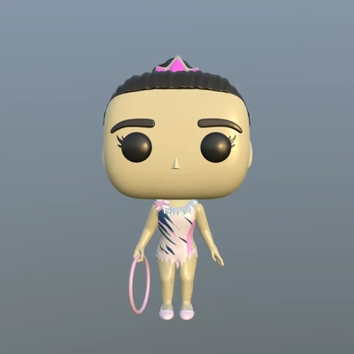 funko gimnasta 3d models download creality cloud 3d print model - Mito3D