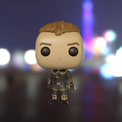 funko hawkeye 3d models download creality cloud 3d print model - Mito3D