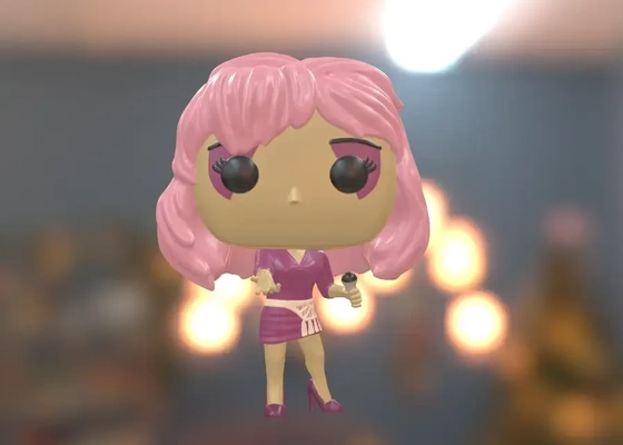 funko jem hologramlar 3d modeller indir creality bulut 3d print model - Mito3D