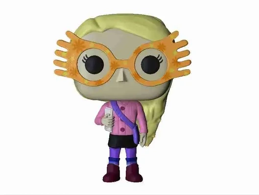 funko luna lovegood 3d models download creality cloud 3d print model - Mito3D