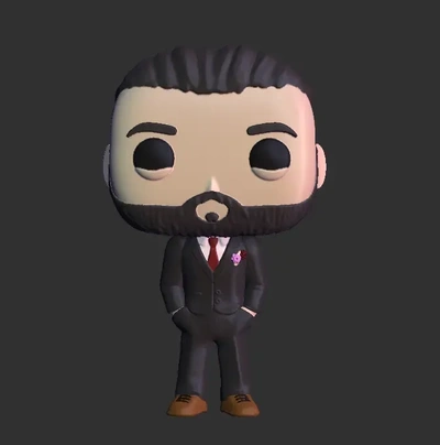 funko novio 3d modelos descargar crealidad nube 3d print model - Mito3D