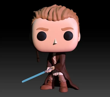 funko obi pallido episodio 1 3d modelli scarica creality nube 3d print model - Mito3D