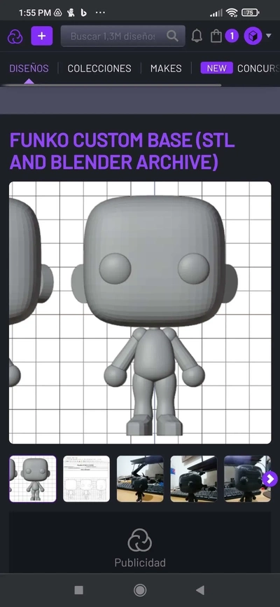 funko pop 3d modelle download realität wolke 3d print model - Mito3D