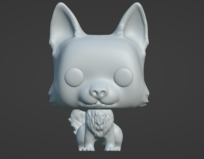 funko pop dog Others 3d print model - Mito3D