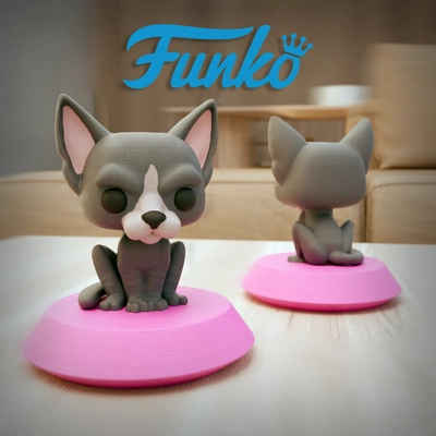 funko pop sphynx 3d modelle download realität wolke 3d print model - Mito3D