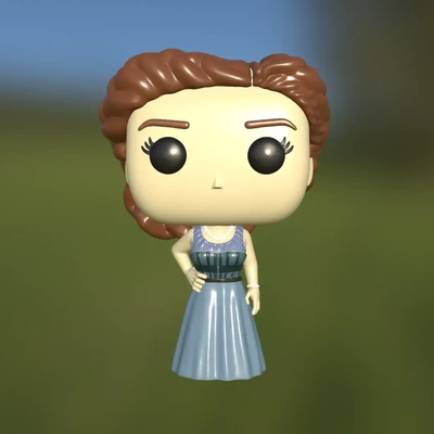 funko priscila - lejano oeste 3d models download creality cloud 3d print model - Mito3D