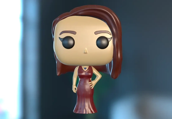 funko kleid de fiesta 3d modelle download realität wolke 3d print model - Mito3D