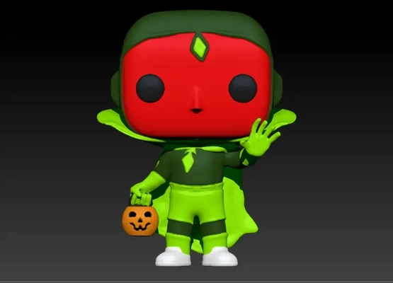 funko vision halloween 3d models download creality cloud 3d print model - Mito3D