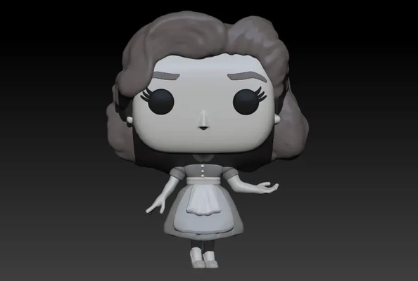 funko wanda 50 s 3d modelos descargar crealidad nube 3d print model - Mito3D