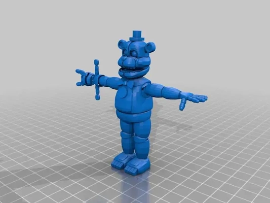 amusement freddy fnaf 3d modèles télécharger créalité nuage 3d print model - Mito3D