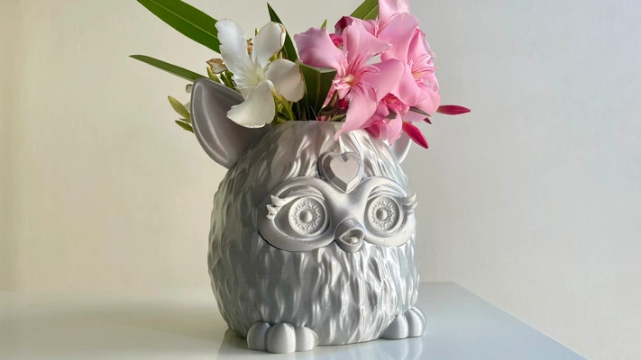 furby fioriera 3d modelli scarica creality nube 3d print model - Mito3D