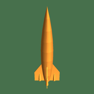 fus Rakete 3d print model - Mito3D