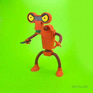 Futurama 3d Roberto detailliert Roboter 3d print model - Mito3D