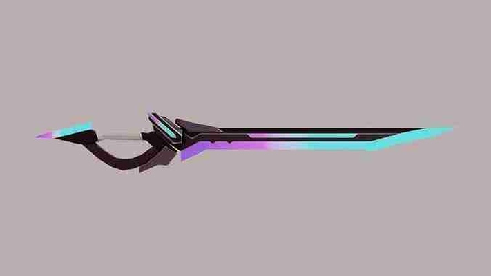 futuro espada 3d modelos baixar crialidade nuvem brinquedo facas 3d print model - Mito3D