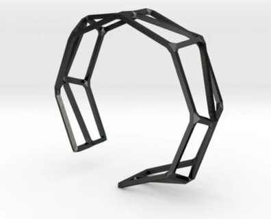 gabia wireframe squillo castomizzato 3d print model - Mito3D