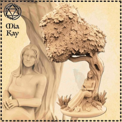 gaia madre naturaleza 3d modelos descargar crealidad nube 3d print model - Mito3D