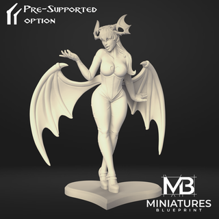 gallantina demonio belleza mujer 3d print model - Mito3D