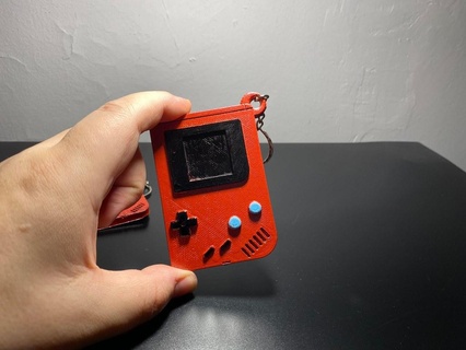 game boy keychain Others 3d print model - Mito3D