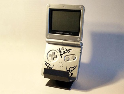 game Boy avançar sp ficar pé acessórios 3d print model - Mito3D