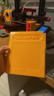 game Boy cartuccia parete arte 3d print model - Mito3D